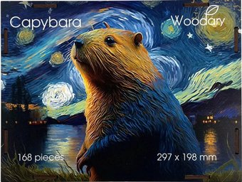 Пазл Woodary Капибара 3262