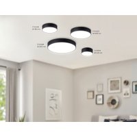 Светильник-тарелка Ambrella light Air Alum FV5526 BK