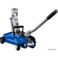 Подкатной домкрат Зубр Профи 43053-2-K 2т