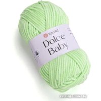 Пряжа для вязания Yarnart Dolce Baby 850 50 г 85 м (салатовый)