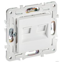 Розетка компьютерная IEK Skandy SK-K20-1-K01
