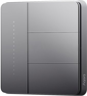 Aqara Z1 Pro 3 клавиши (графитовый)