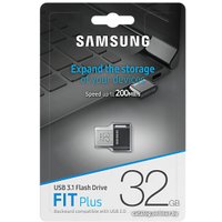 USB Flash Samsung FIT Plus 32GB (черный)