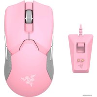 Игровая мышь Razer Viper Ultimate Quartz Pink (с док-станцией)