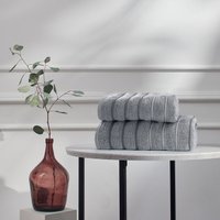 Полотенце Экотекс Люкс 50x90 Л-02-С (серый)