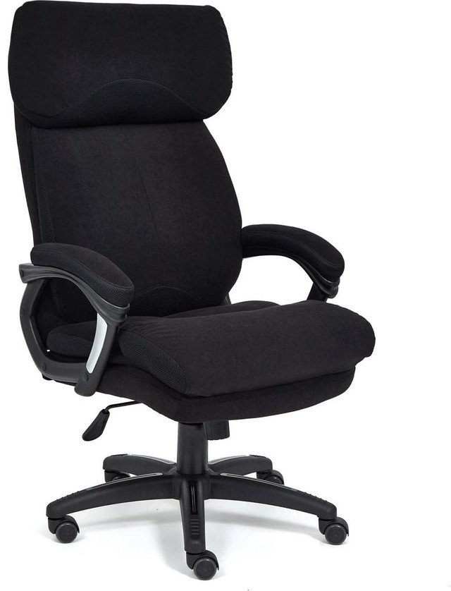 

Офисное кресло TetChair Duke (флок, черный/черный)