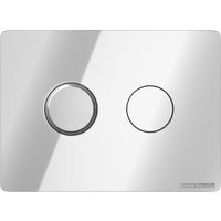 Панель смыва Cersanit Accento circle (хром глянцевый) P-BU-ACN-CIR-PN/Cg