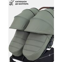 Коляска прогулочная «книга» Rant Twinny RA151 2025 (olive)