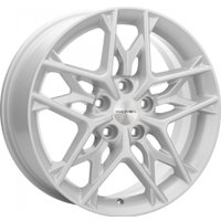 Литые диски Khomen KHW1709 Optima 17x7" 5x114.3мм DIA 67.1мм ET 50мм F-Silver