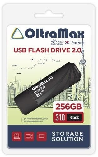 

USB Flash OltraMax 310 256GB (черный)