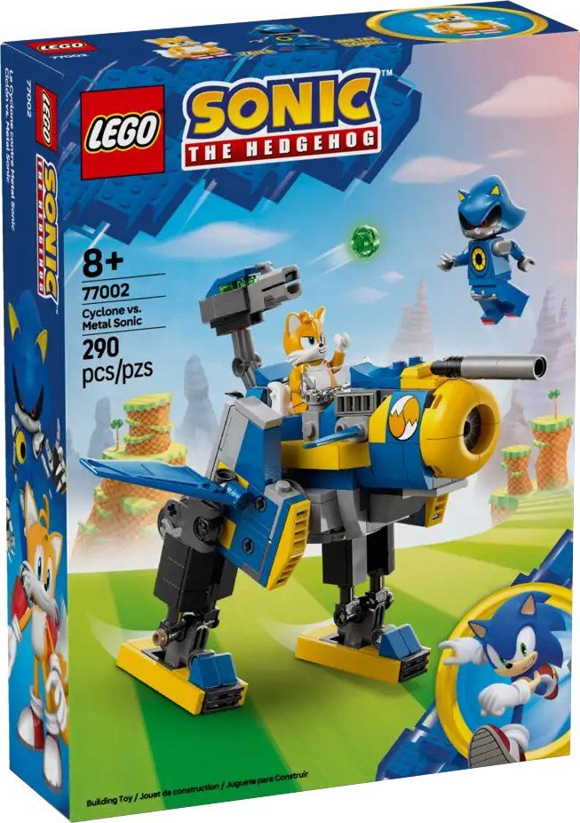 

Конструктор LEGO Sonic 77002 Циклон против Метал Соника