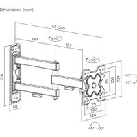 Кронштейн для телевизора Roome LDA40-113-R