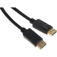 Кабель Buro BU-DP-V1.2-3M DisplayPort - DisplayPort (3м, черный)