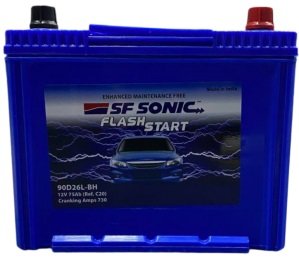 

Автомобильный аккумулятор SF Sonic Asia R+ 730A (75 А·ч)