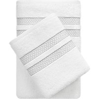 Набор полотенец Verossa МХ50 Reticolo 08 НПК008 746402 (белый)