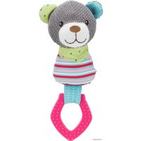 Игрушка для собак Trixie Мишка с кольцом 23 см (36177)