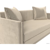 Диван Лига диванов Лига-011 117452 (микровельвет бежевый) в Гродно