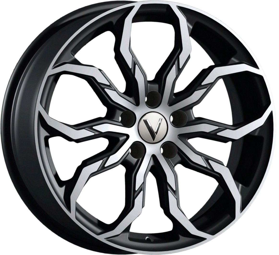 

Литые диски Vector R234 18x7.5" 5x108мм DIA 63.35мм ET 45мм Алмаз черный