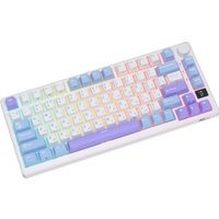 Клавиатура Royal Kludge RK-M75 RGB Taro Milk (RK Silver)