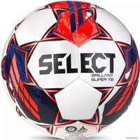 Футбольный мяч Select Brillant Super TB V23 3615960003 (размер 5, белый/красный)