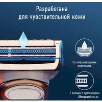 Бритвенный станок Gillette King C. для чувствительных участков