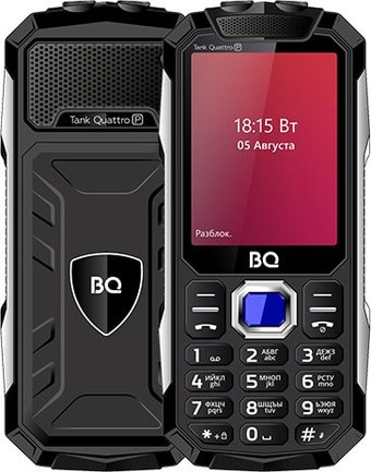 Телефон BQ BQ-2817 Tank Quattro Power (черный)