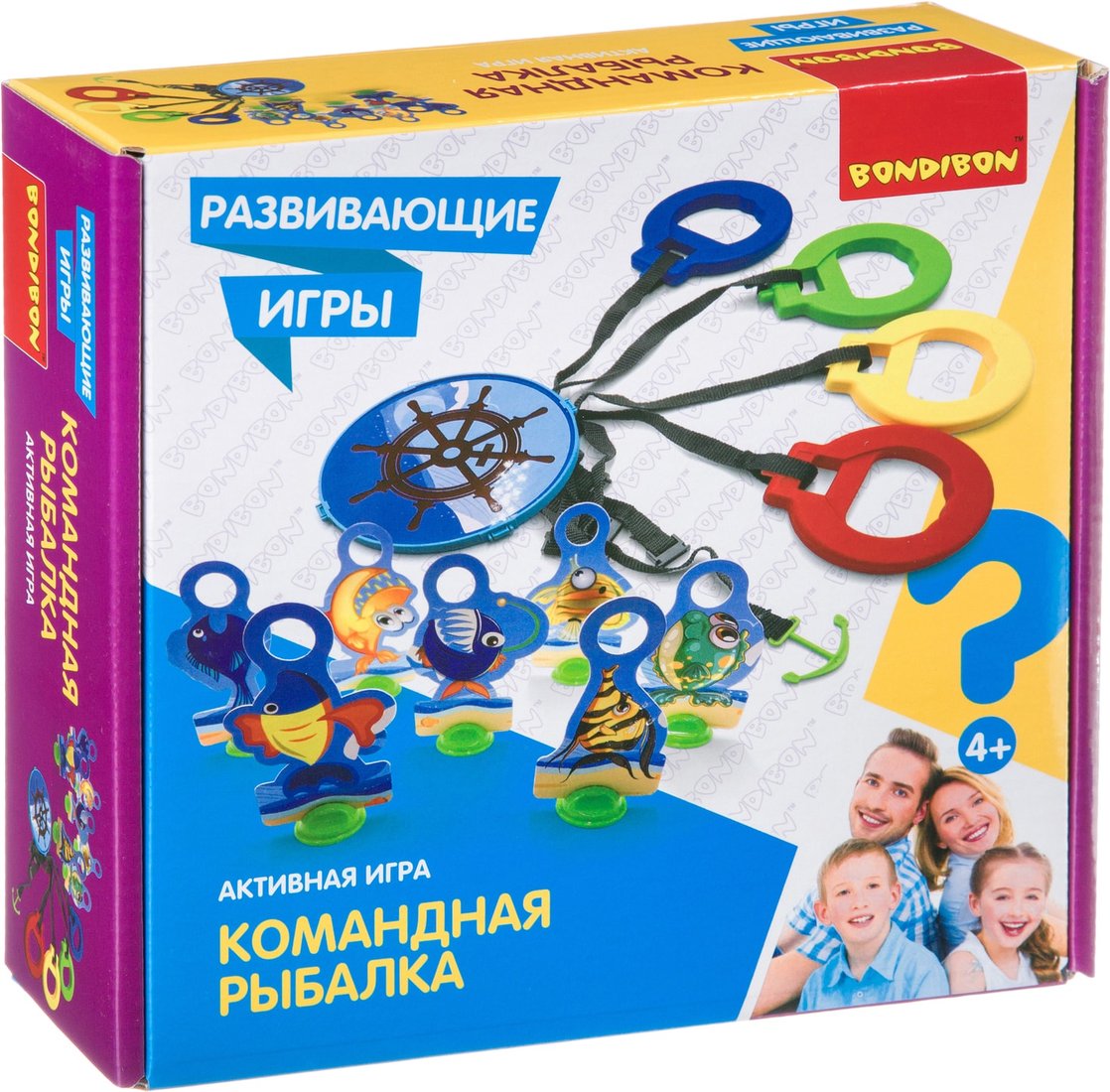 

Детская настольная игра Bondibon Командная рыбалка ВВ4446