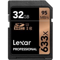 Карта памяти Lexar LSD32GCB1EU633 SDHC 32GB