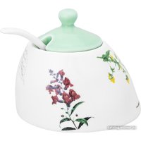 Сахарница Elan Gallery Ботанический атлас с ложкой 540797