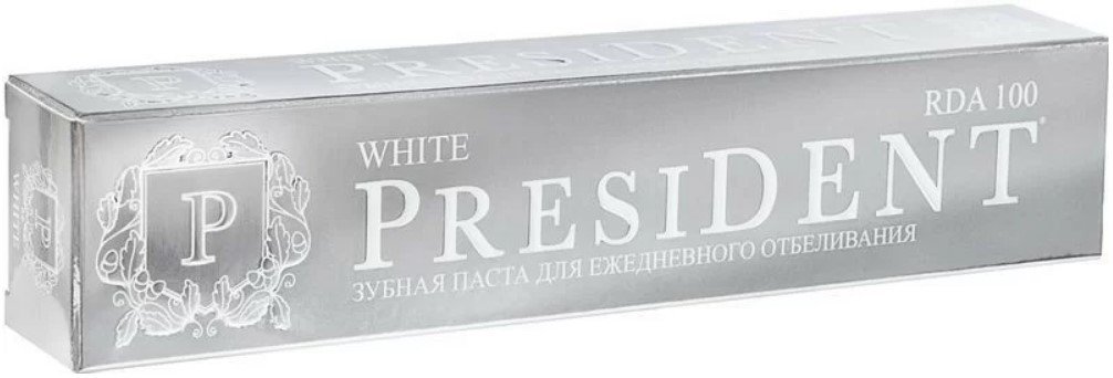 

Зубная паста PresiDent White (100 RDA) 75 г