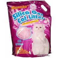 Наполнитель для туалета Elegant Cat с запахом клубники (5 л)