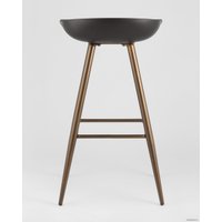 Табурет Stool Group Флэш барный (черный) бронзовые ножки