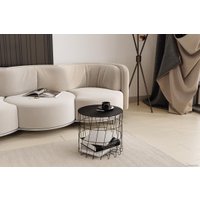 Журнальный столик Sheffilton SHT-CT41 254582 (сонора/черный муар)