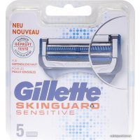 Сменные кассеты для бритья Gillette Skinguard Sensitive (5 шт)