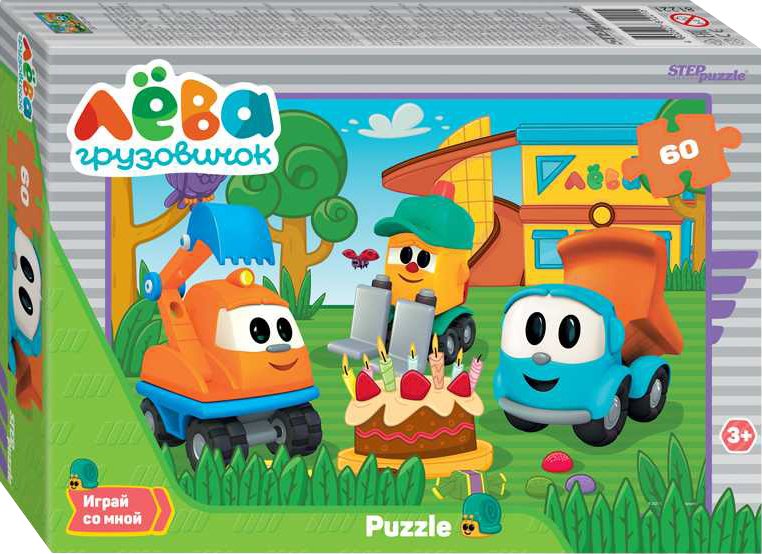 

Пазл Step Puzzle Грузовичок Лева 81221 (60 эл)