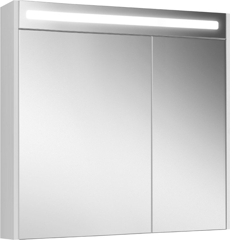 

Belux Шкаф с зеркалом Бристоль ВШ 85 (1, белый глянцевый)