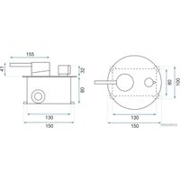 Смеситель Rea Lungo White B6440 (белый)