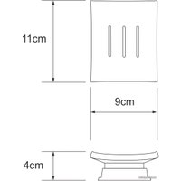 Мыльница Wasserkraft Amper K-5429
