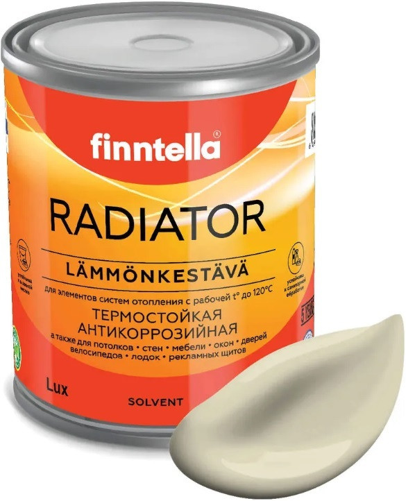 

Краска Finntella Radiator Vehna F-19-1-1-FL071 0.9 л (светло-песочный)