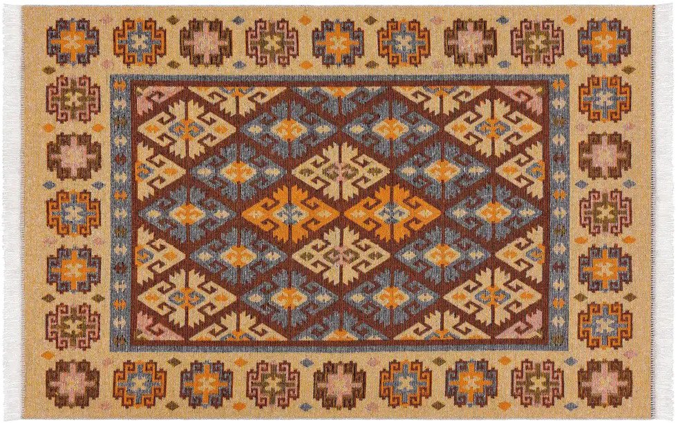 

Ковер для жилой комнаты Shahintex Etno Icarpet 60x100 002 452930 (янтарь)