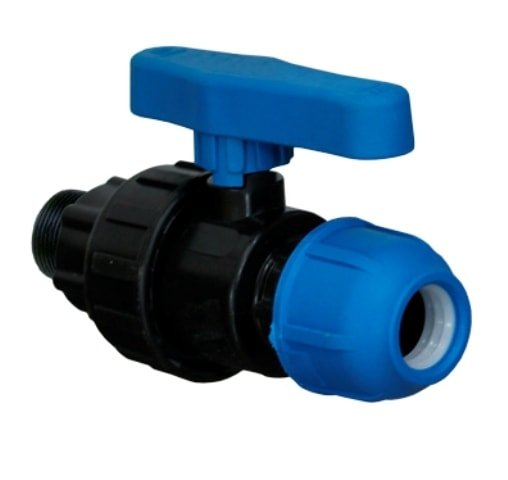 

Запорная арматура Lammin Кран компрессионный НР 25x3/4 40/1