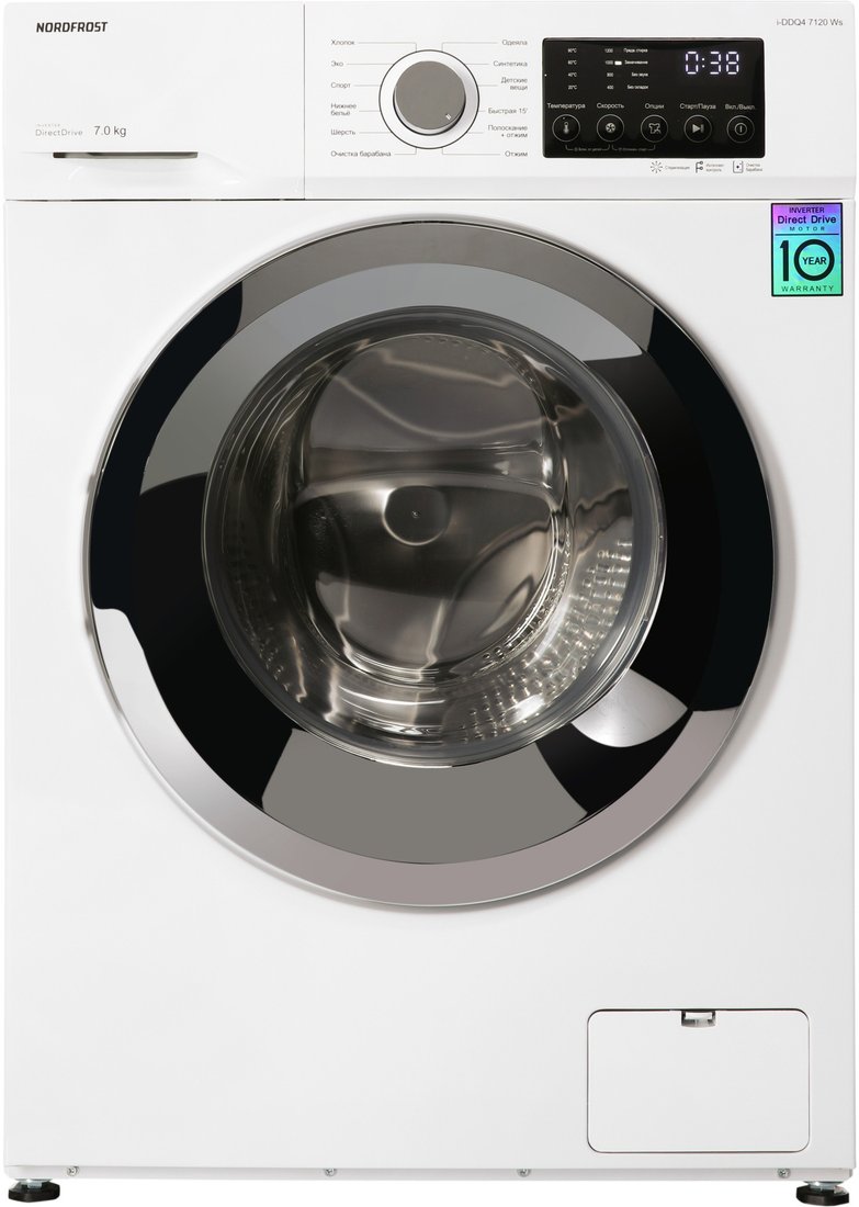 

Стиральная машина Nordfrost i-DDQ4 7120 Ws
