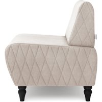 Интерьерное кресло MONOFIX Буно кресло (велюр/бежевый №2)