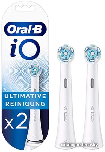 Сменная насадка Oral-B iO Ultimate Clean (2 шт, белый)