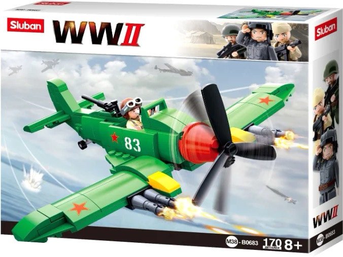 

Конструктор Sluban WW2 M38-B0683 Штурмовик