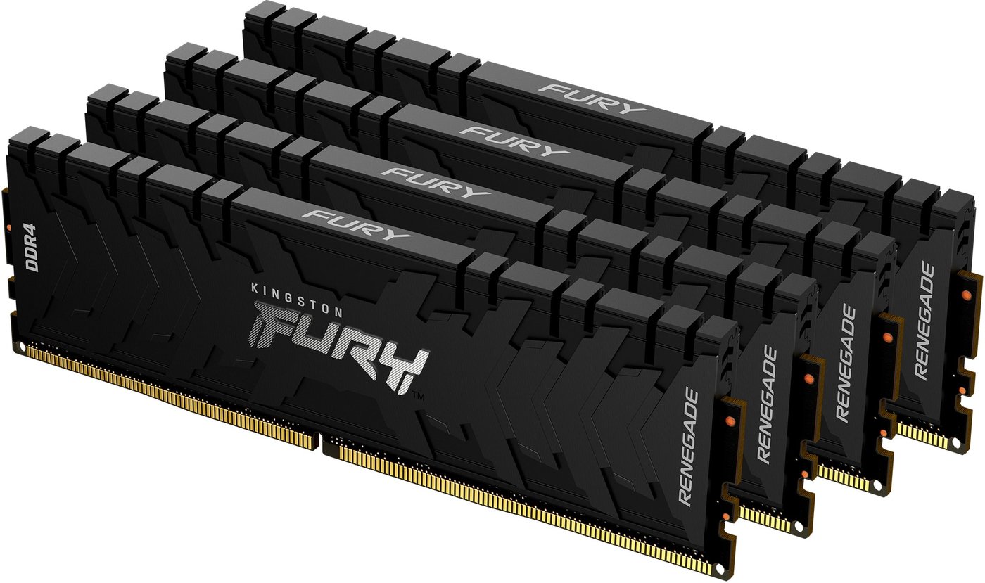 

Оперативная память Kingston FURY Renegade 4x8GB DDR4 PC4-21300 KF426C13RBK4/32