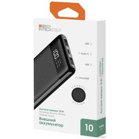 Внешний аккумулятор InterStep PB10DPD (черный) в Лиде