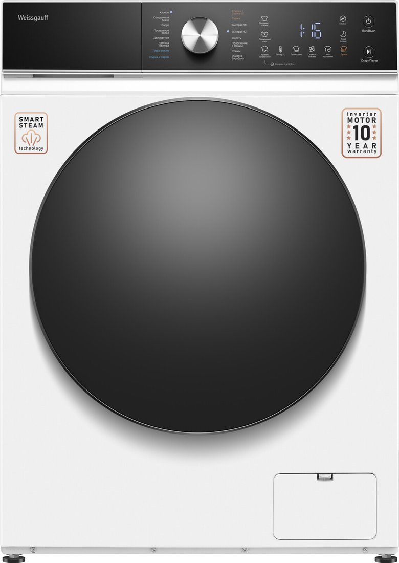 

Стирально-сушильная машина Weissgauff WMD 61211 D Inverter Steam