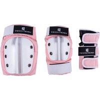 Комплект защиты Tech Team Safe fit adult 2.0 NN012056 (L, розовый)