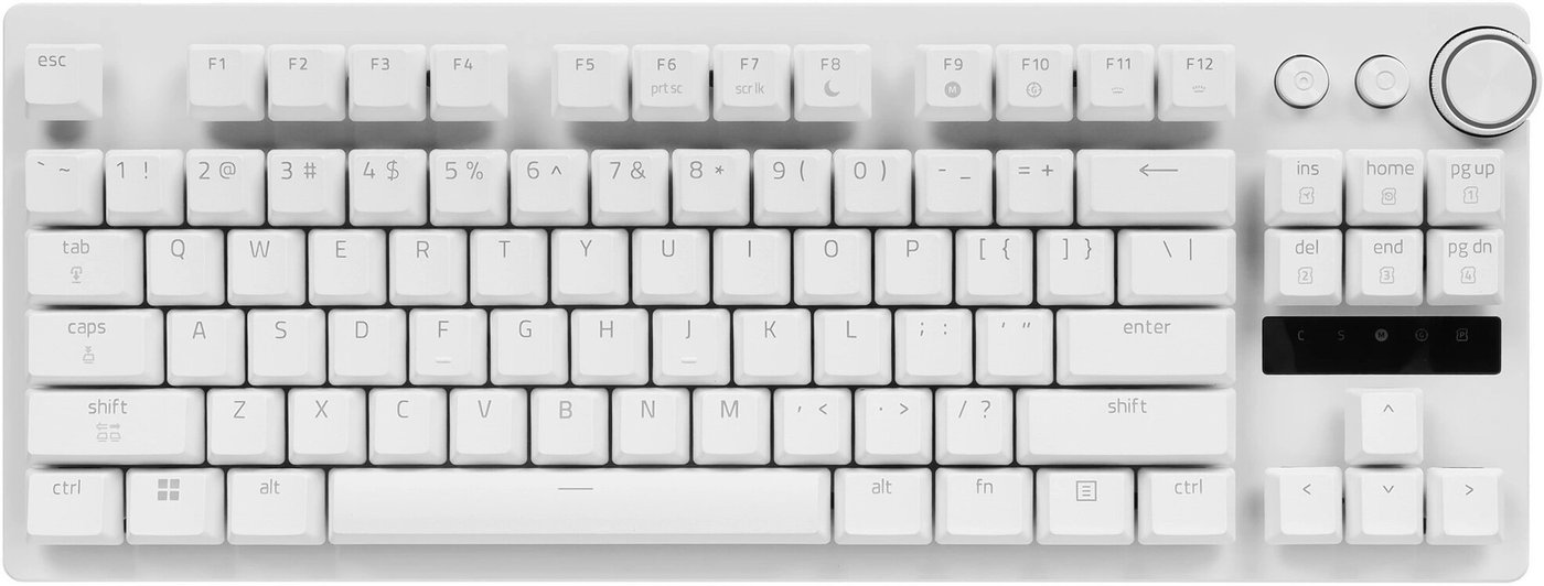 Клавиатура Razer Huntsman V3 Pro Tenkeyless 8KHz (белый, нет кириллицы)